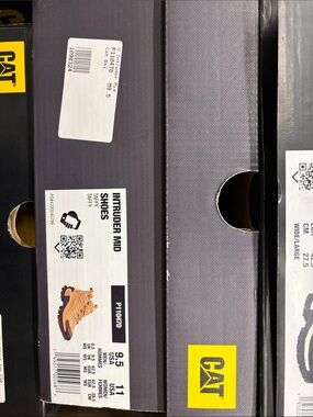 Caterpillar Intruder Mid Tan Brown Work Boots